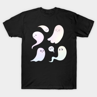 Creepy Cute Pastel Yume Kawaii Emotional Ghosts T-Shirt